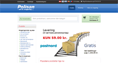 Desktop Screenshot of polisan.dk